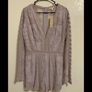 Gianni Bini lace romper